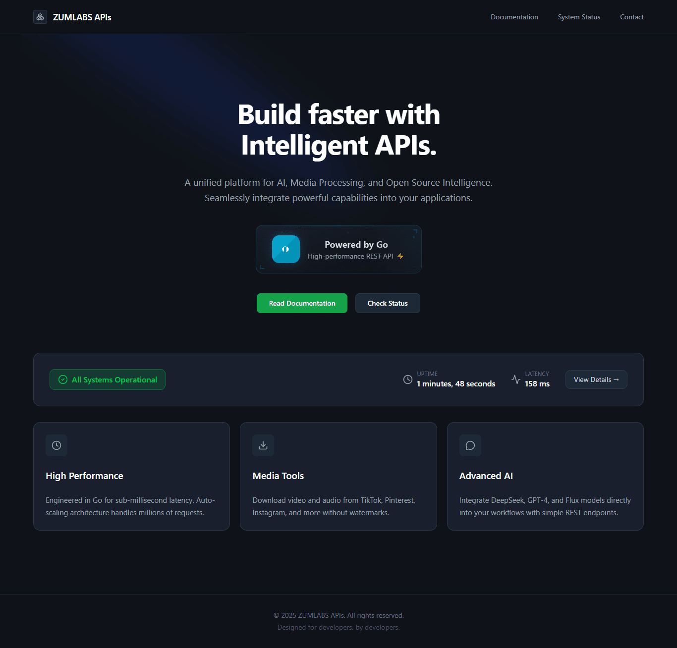 Multi-Service API Platform
